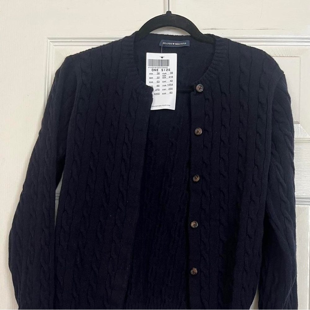NEW WITH TAGS brandy melville cardigan sweater, sold out online!!